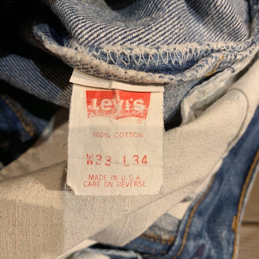 Levi's USA製 501 ストレート デニムパンツ W32