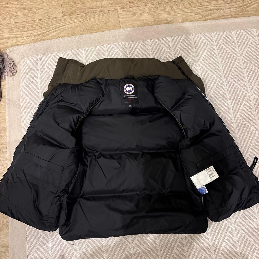   ブラウン ダウンベスト M/M