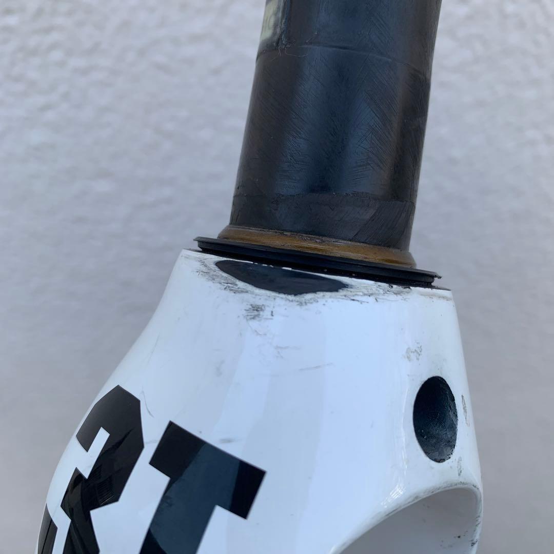 3T カーボンフォーク フロント用 送料込 FUNDA 700c ピスト ロード