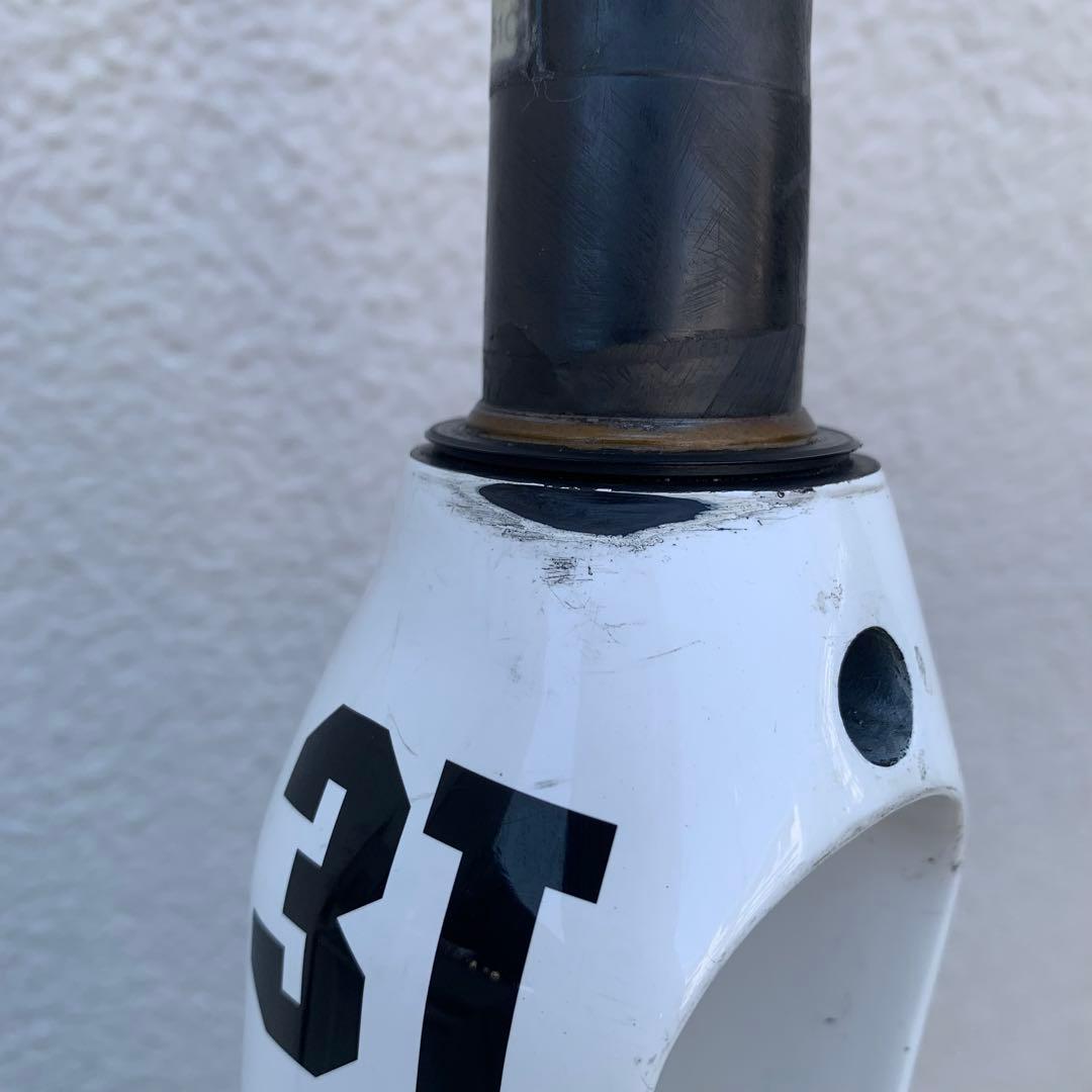 3T カーボンフォーク フロント用 送料込 FUNDA 700c ピスト ロード