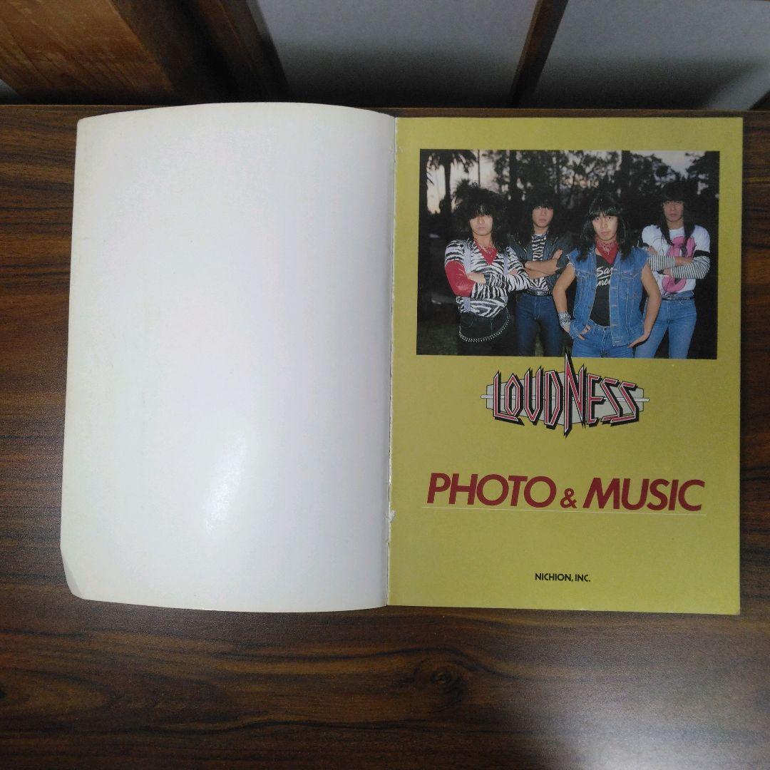 ラウドネス THUNDER IN THE EAST PHOTO & MUSIC