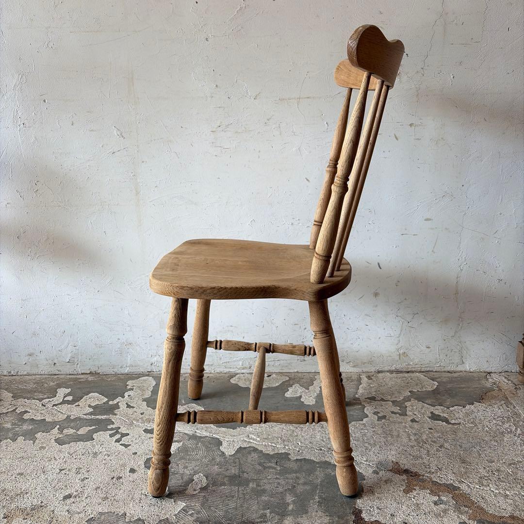 ビンテージ　ダイニングチェア　カフェチェア　剥離加工　no5