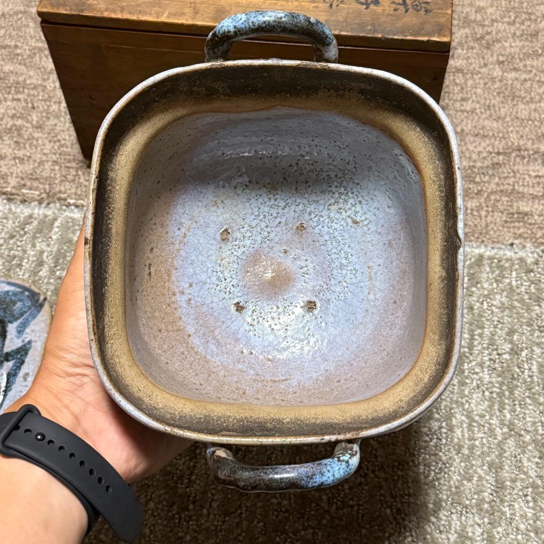 茶道具　唐津焼　古唐津　絵唐津　鉢　土鍋 時代箱
