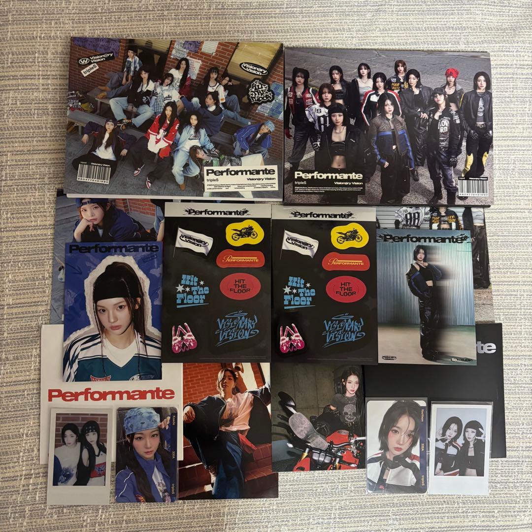 24時間以内発送　tripleS アルバムまとめ売り　Objekt 未使用