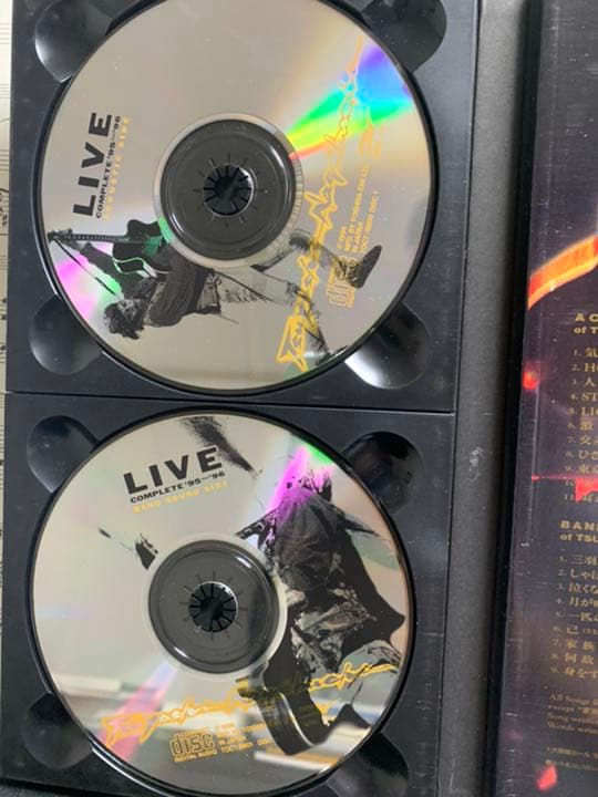 長渕剛 LIVEコンプリートDVD‘95〜’96