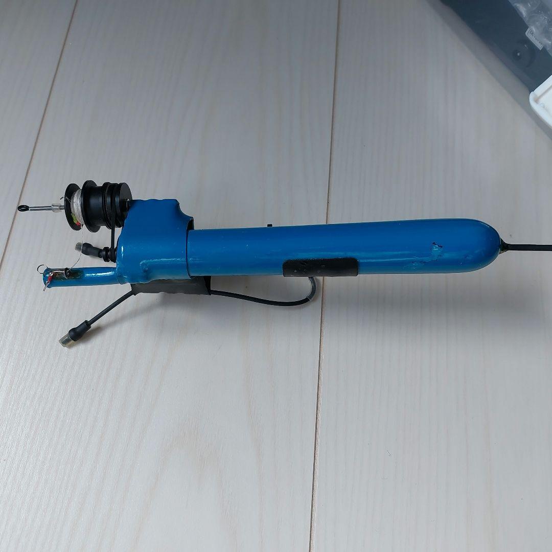 ワカサギ秘伝電動リール　左右2個、穂先4本　セット色々