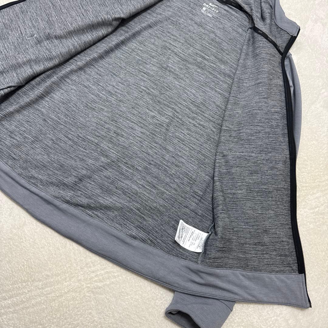 極美品 ナイキ セットアップ ジャージ L 伸縮性 グレー 大きめサイズ 運動着