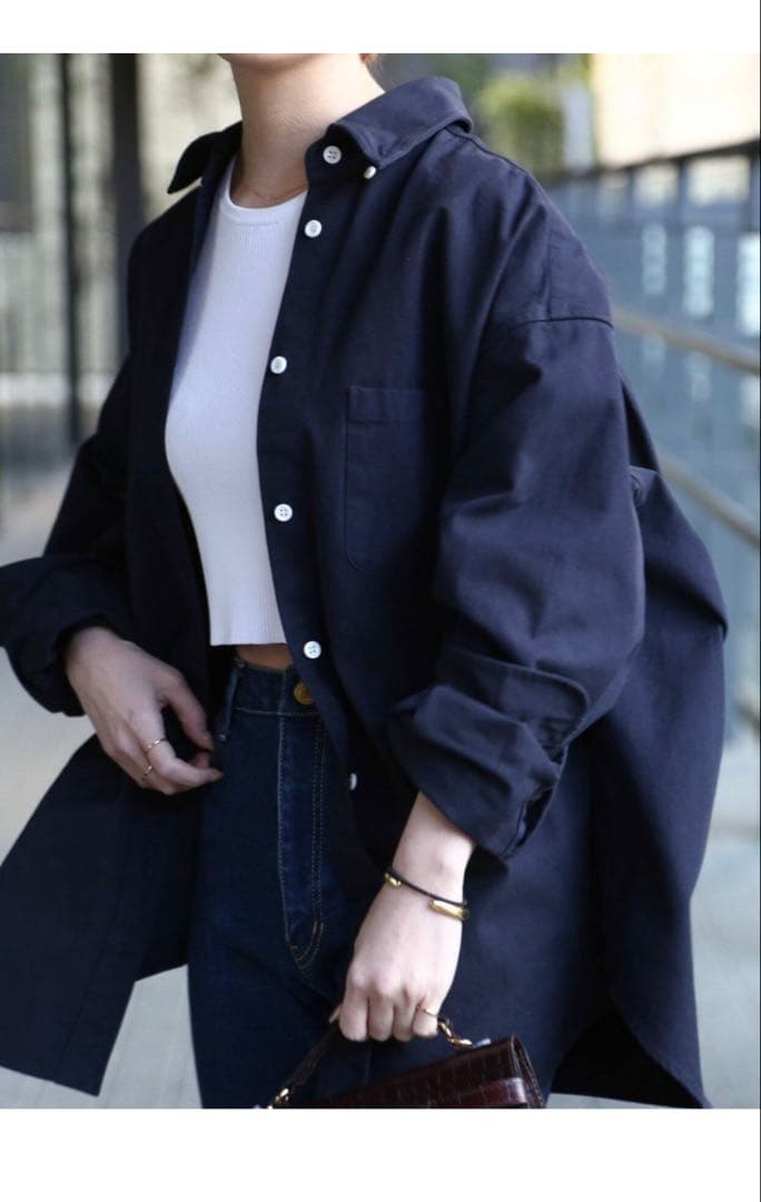 【新品】Deuxieme Classe OXFORD BD シャツ ジャケット