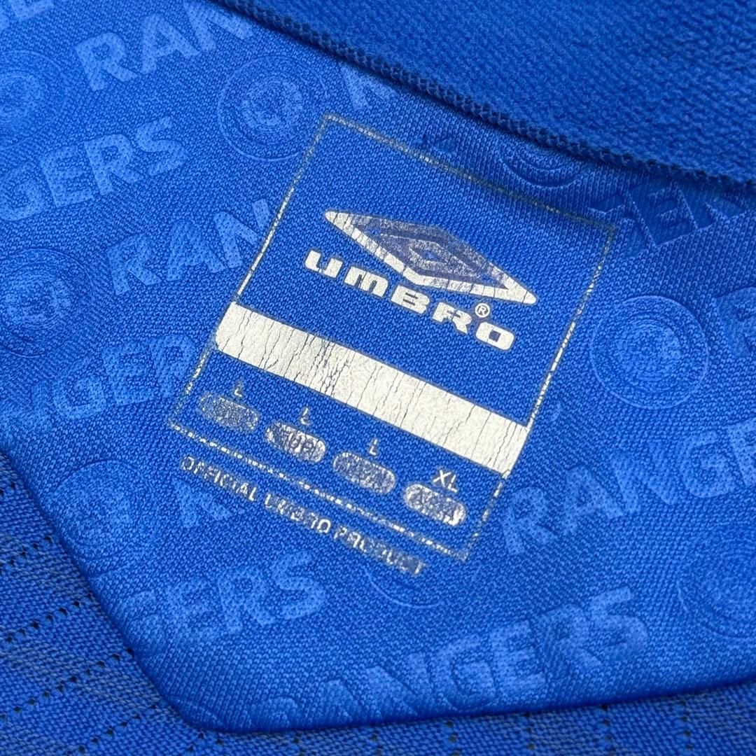 UMBRO アンブロ グラスゴーレンジャーズ ユニフォーム ゲームシャツ XL