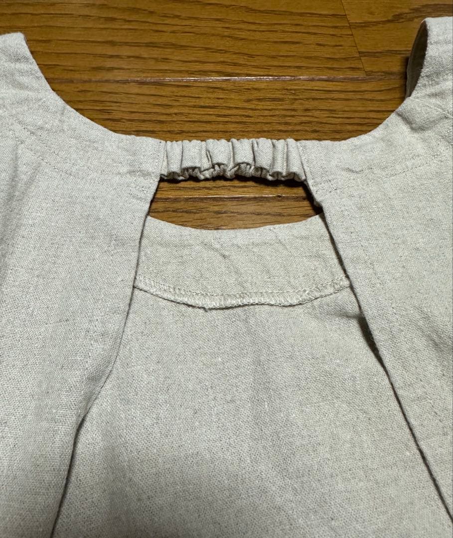 中川政七商店　割烹着　ロング丈/生成