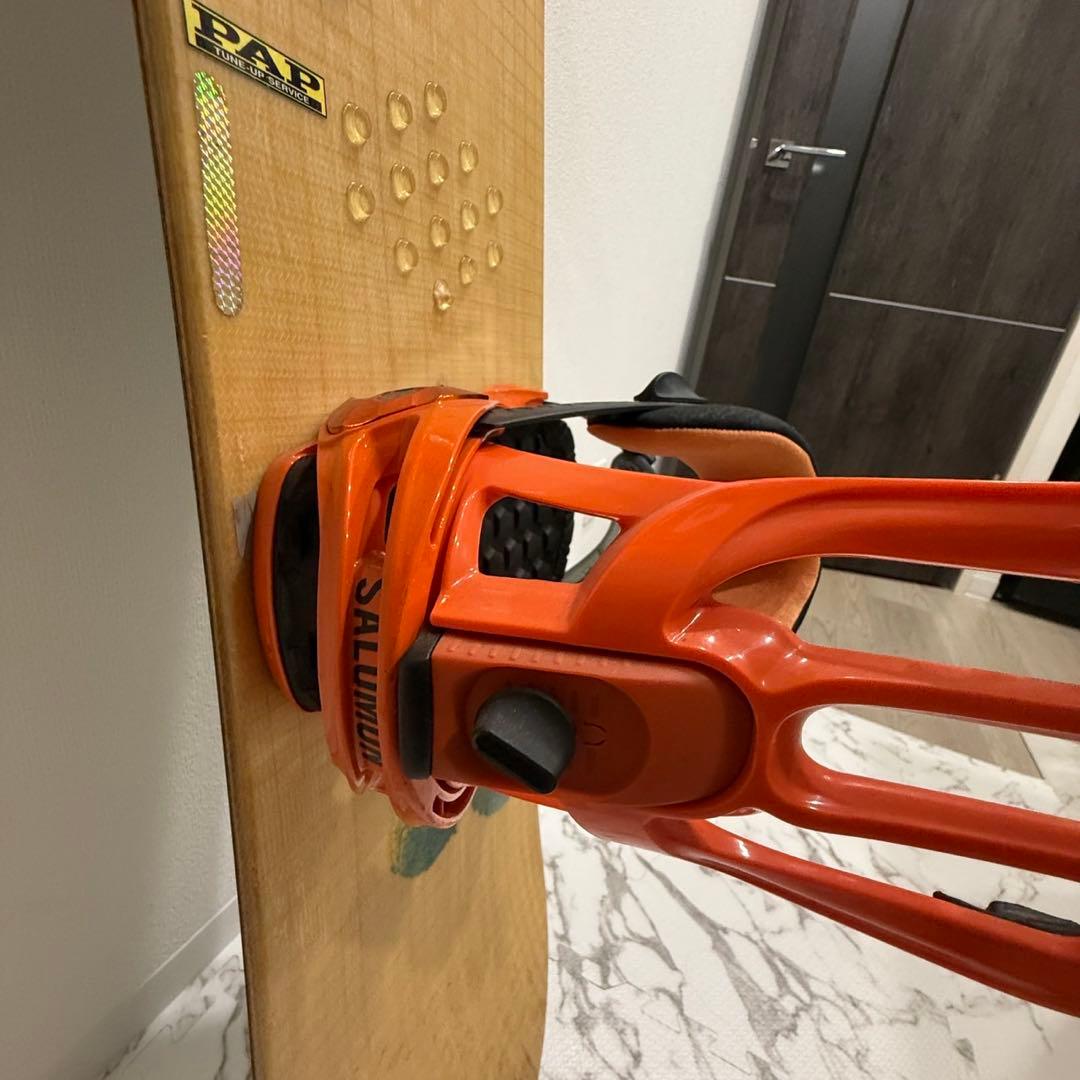 【美品】板 Burton ビンディング SALOMON