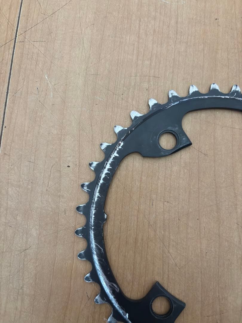 ROTOR エアロチェーンリング 53T/39T 110mm BCD