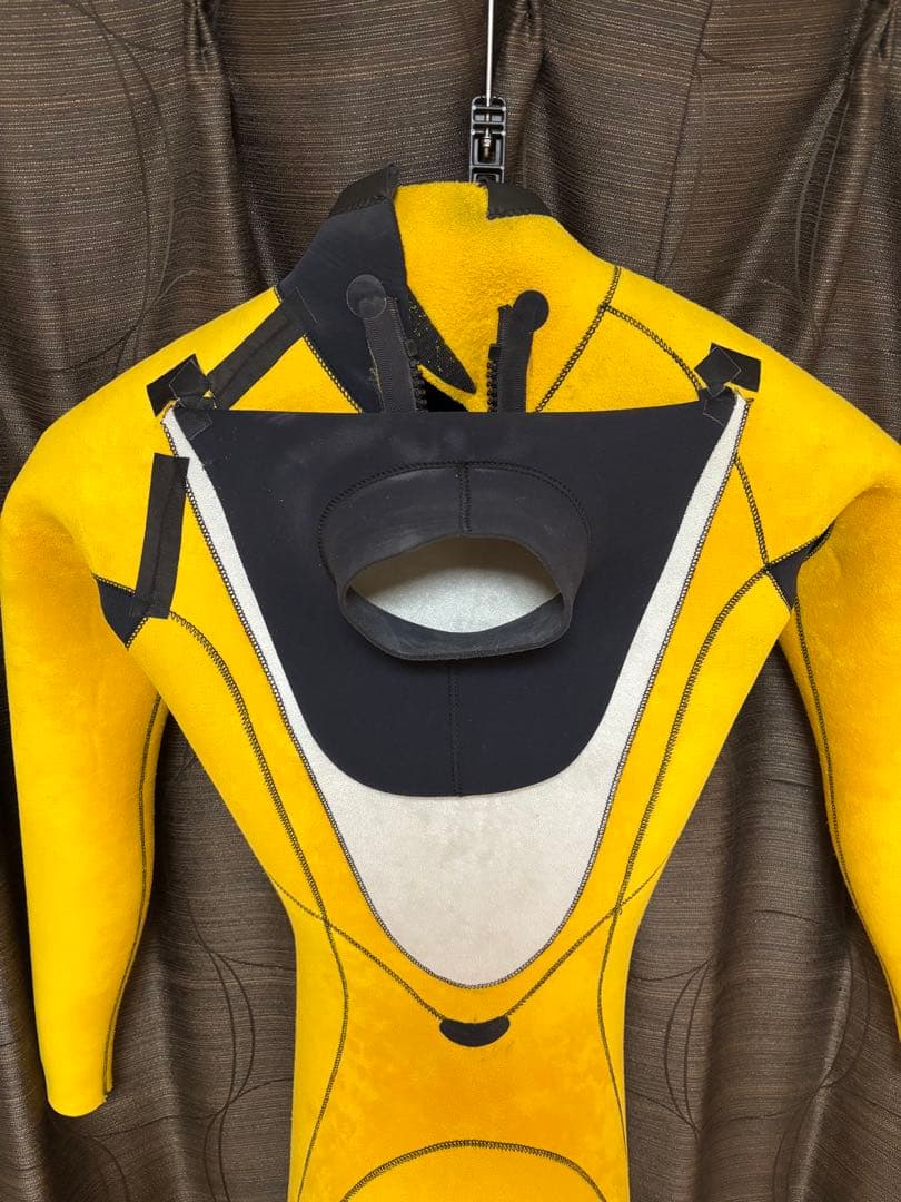 【おにぎり】国産セミドライ 5ミリ 裏起毛 SMサイズ インナーネック付き