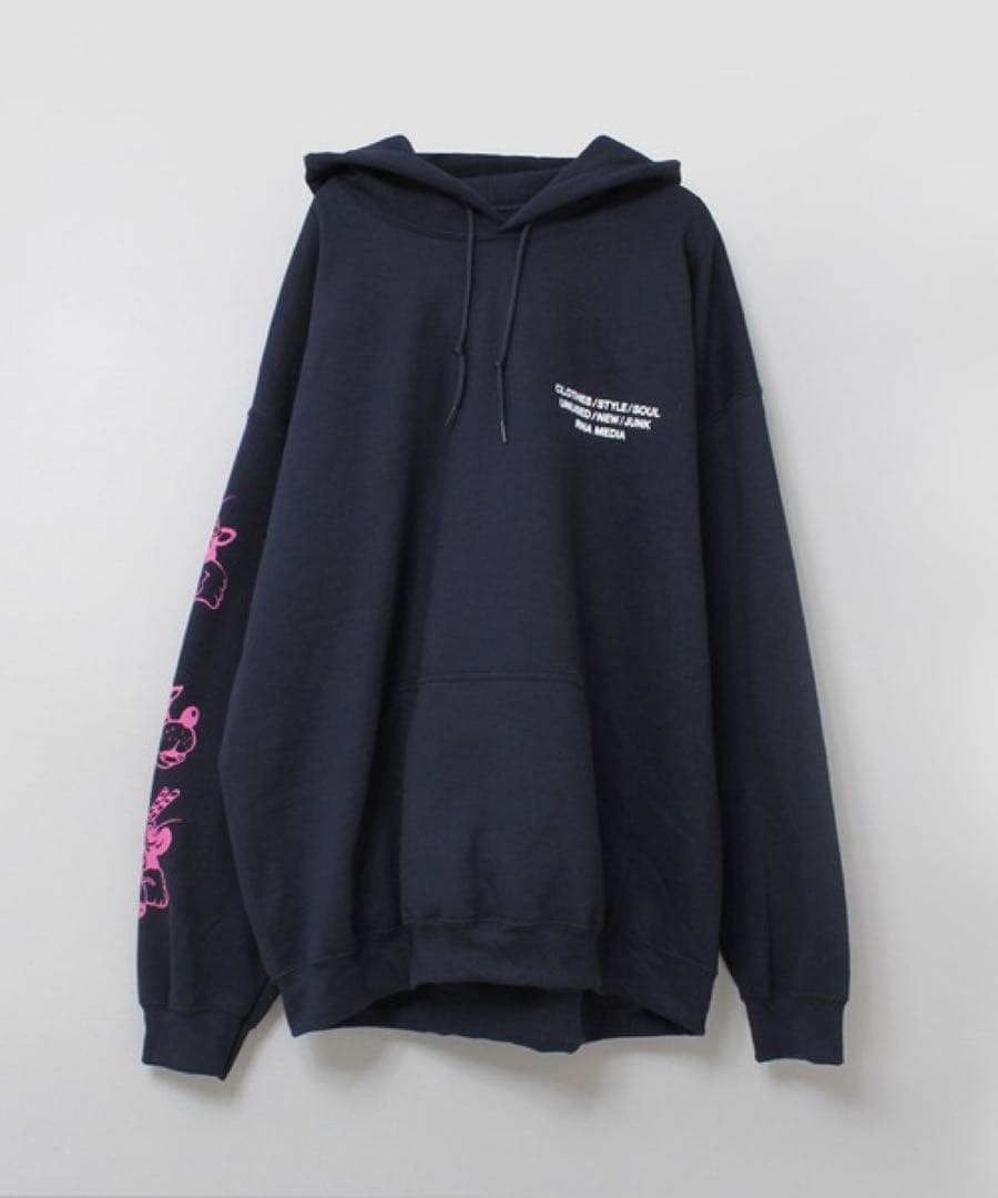 RNA rnamedia M2582 フローズンキャラパーカー新品タグ付ネイビー