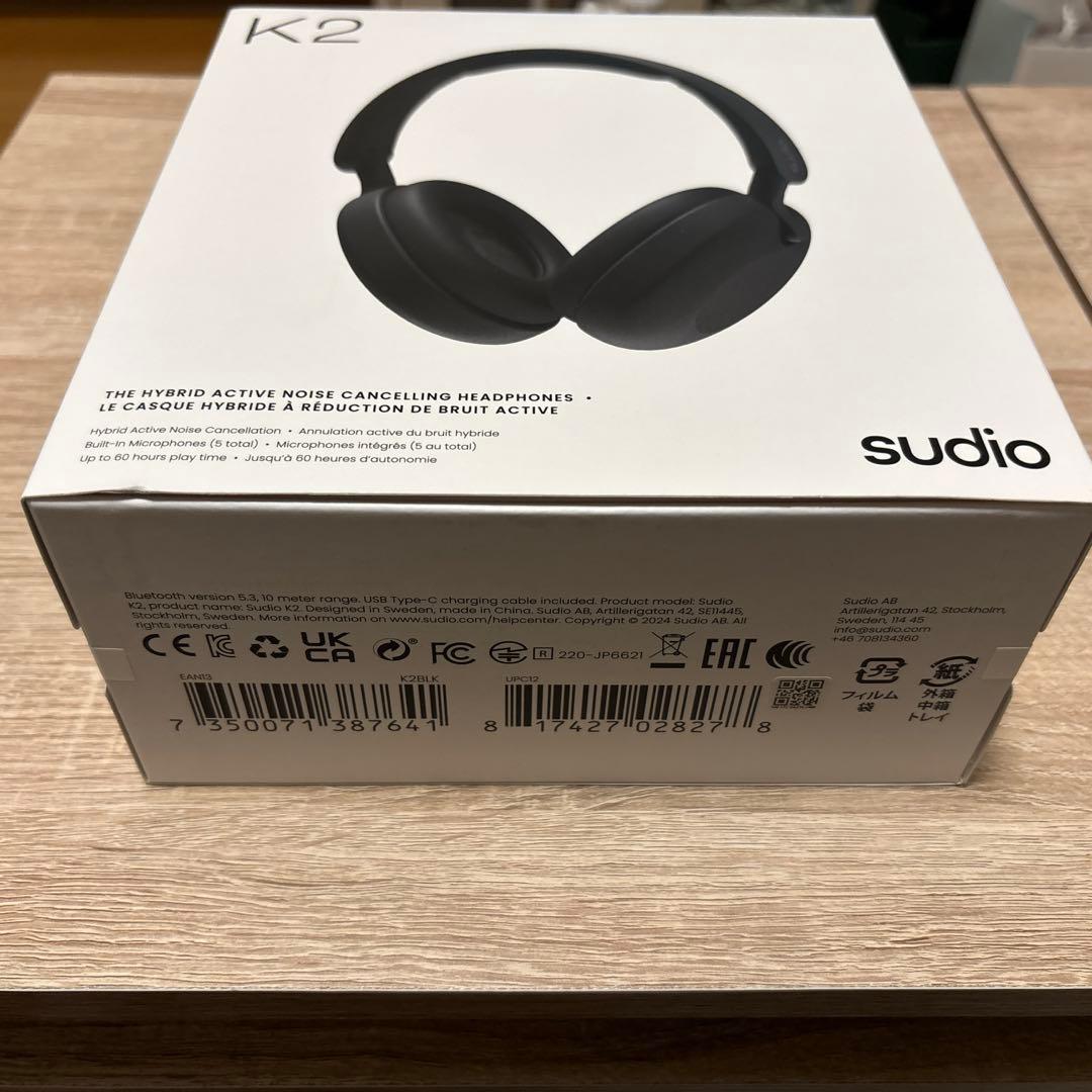 【お値下げ】sudio K2ワイヤレスヘッドホン