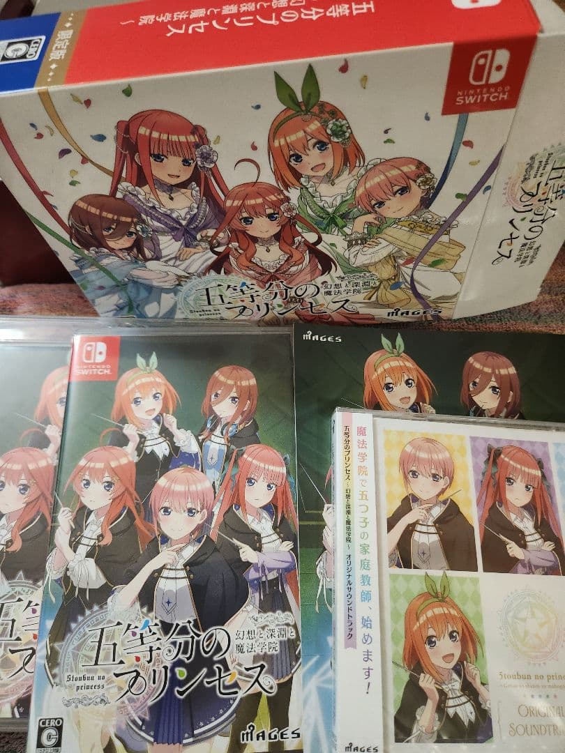 Switch版 五等分のプリンセス スペシャル版 特典 一花セット ソフト付き
