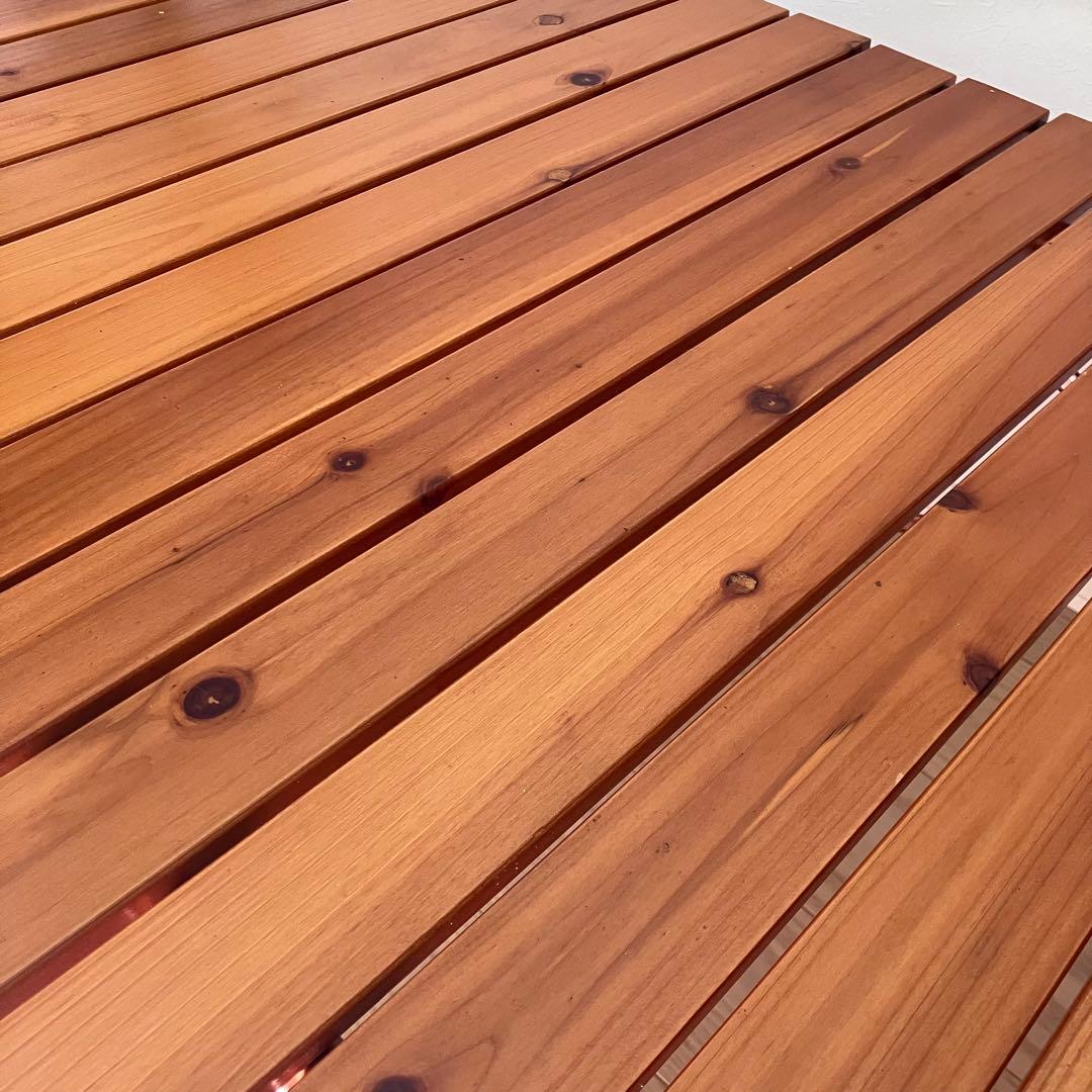 美品✨コールマン ナチュラルウッドロールテーブル クラシック 110