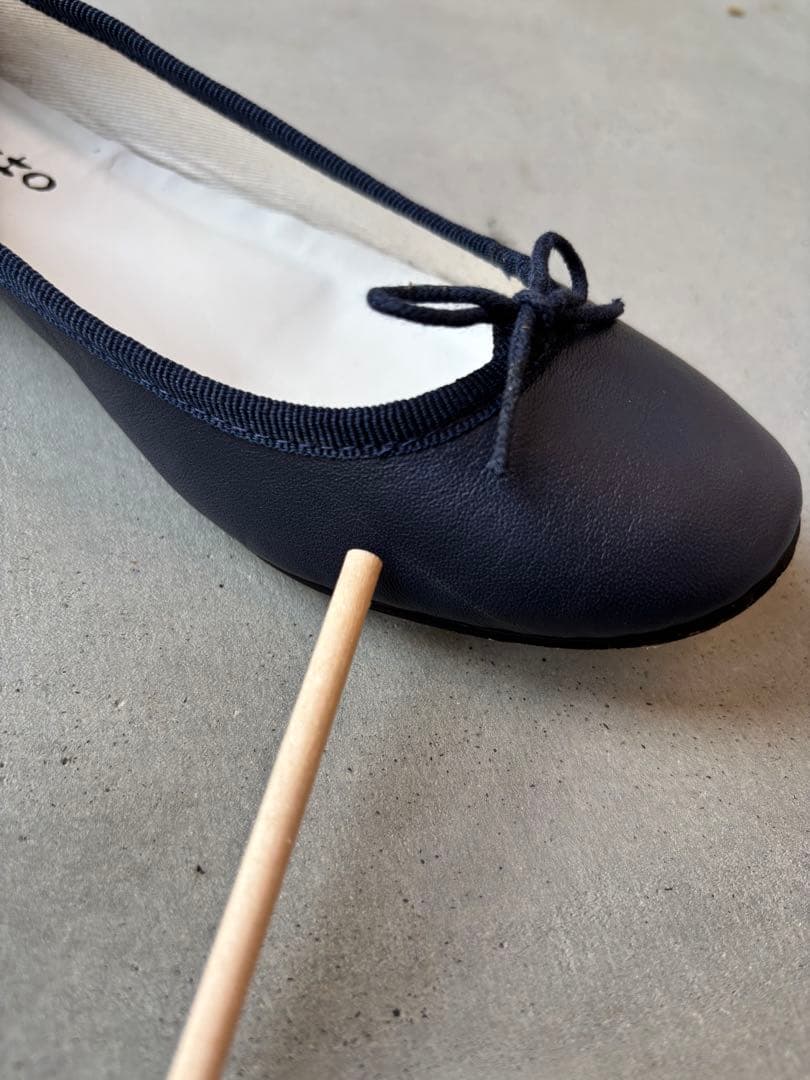 Repetto ネイビー バレエシューズ 36.5