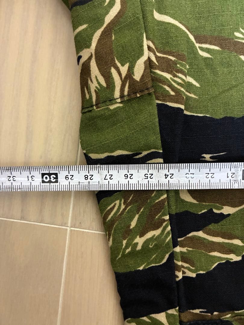 カスタム タイガーストライプ パンツ ストレート タイガーカモ ゴールドタイガー