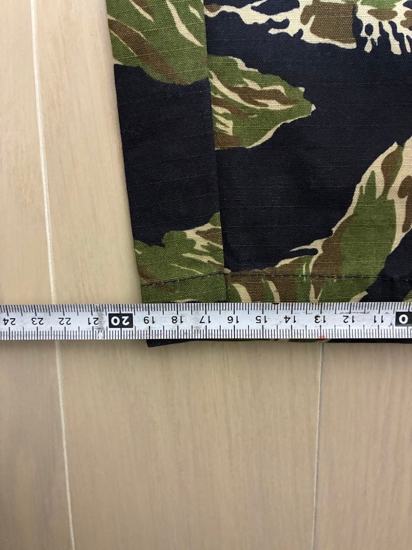 カスタム タイガーストライプ パンツ ストレート タイガーカモ ゴールドタイガー