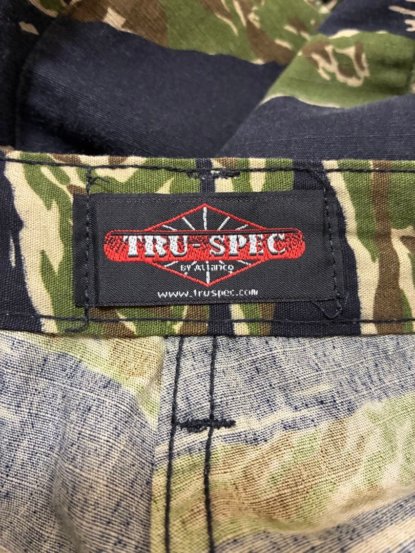 カスタム タイガーストライプ パンツ ストレート タイガーカモ ゴールドタイガー