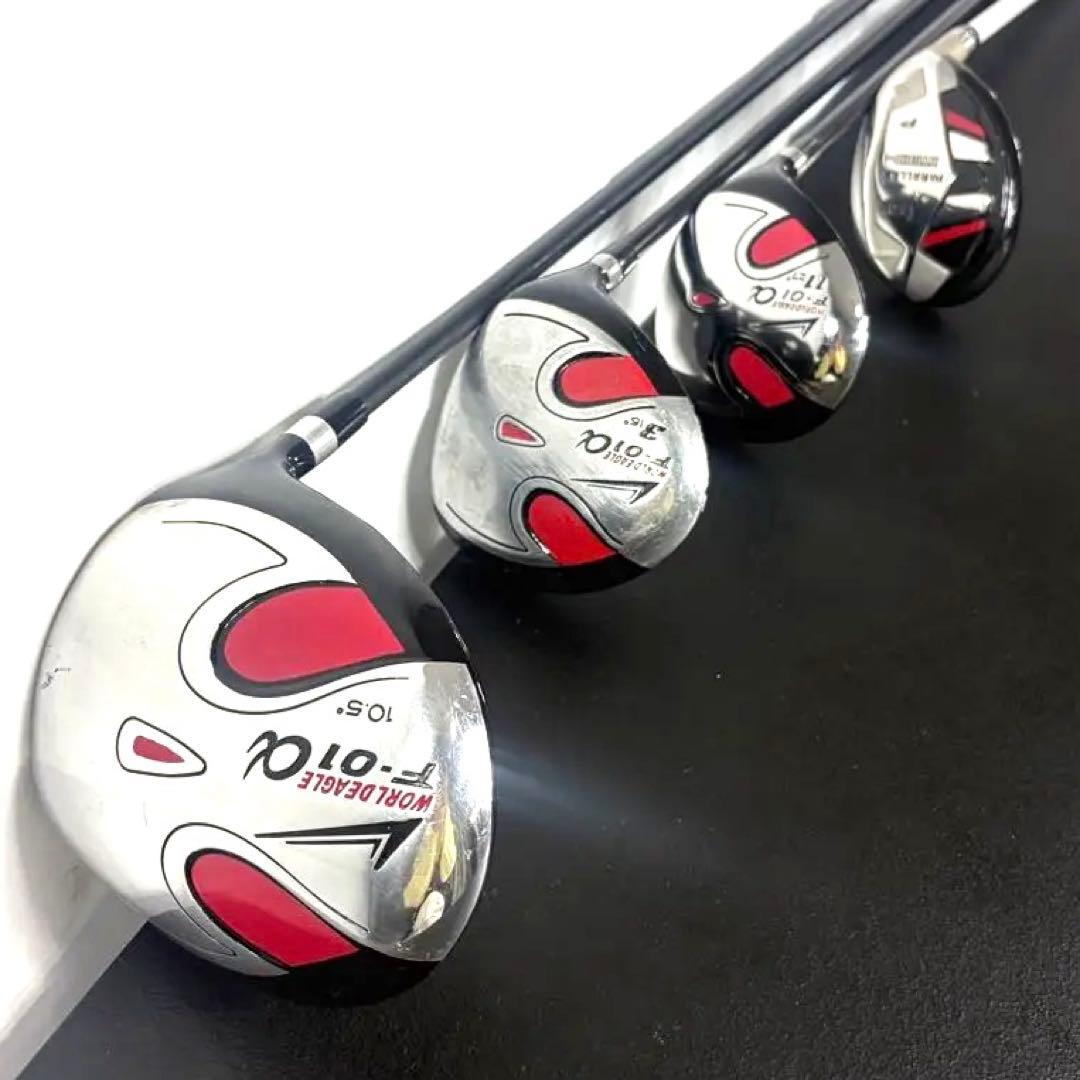 本格派 メンズゴルフクラブ 14本 フルセット ゴルフセット お試しセット