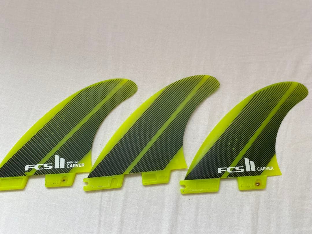 FCS II Carver トライクアッドフィン ミディアム5枚セット