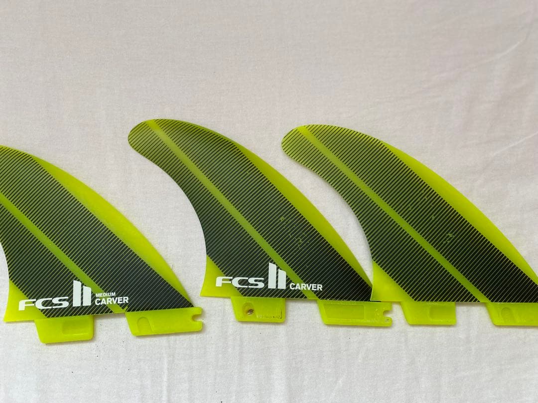 FCS II Carver トライクアッドフィン ミディアム5枚セット