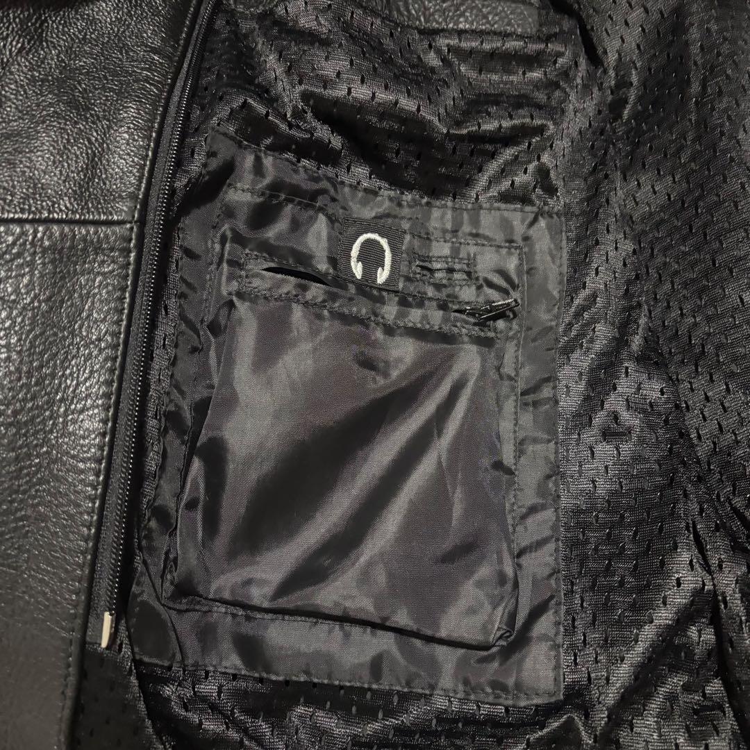 ライナー付き ハーレーダヴィッドソン　ダブルライダース　本革 レザージャケット