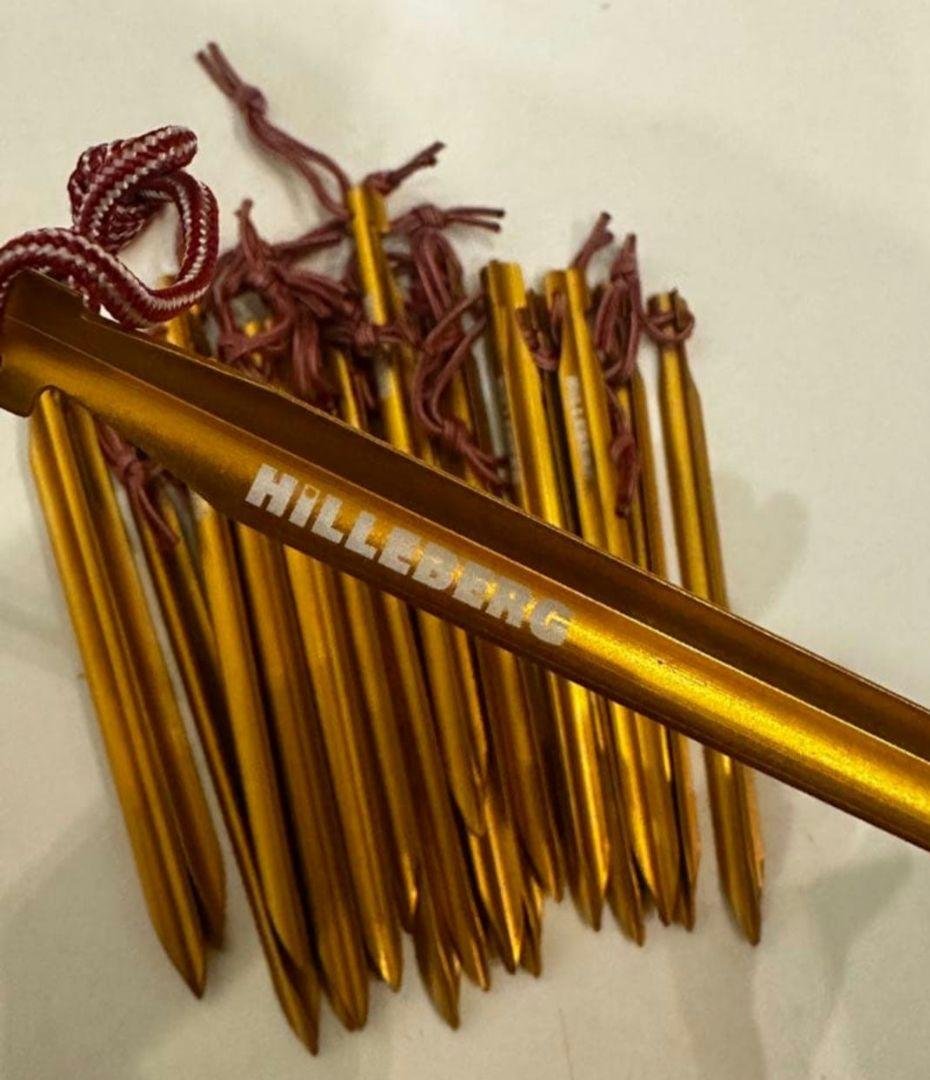 美品　ヒルバーグ　ケロン4gt サンド　純正フットプリント　セット