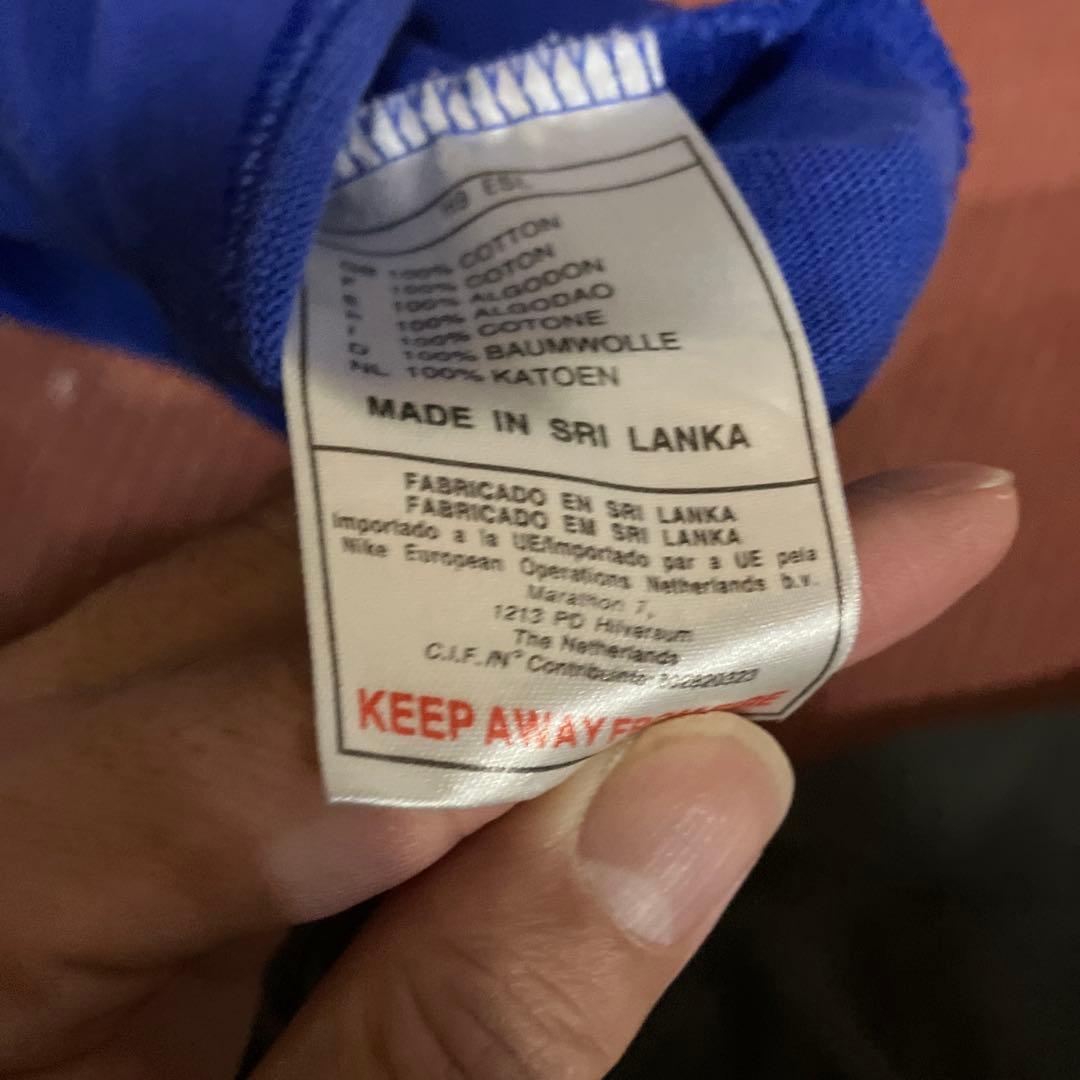 90's NIKE / ナイキ F.F.R. フランスラグビー連盟 ラガーシャツ