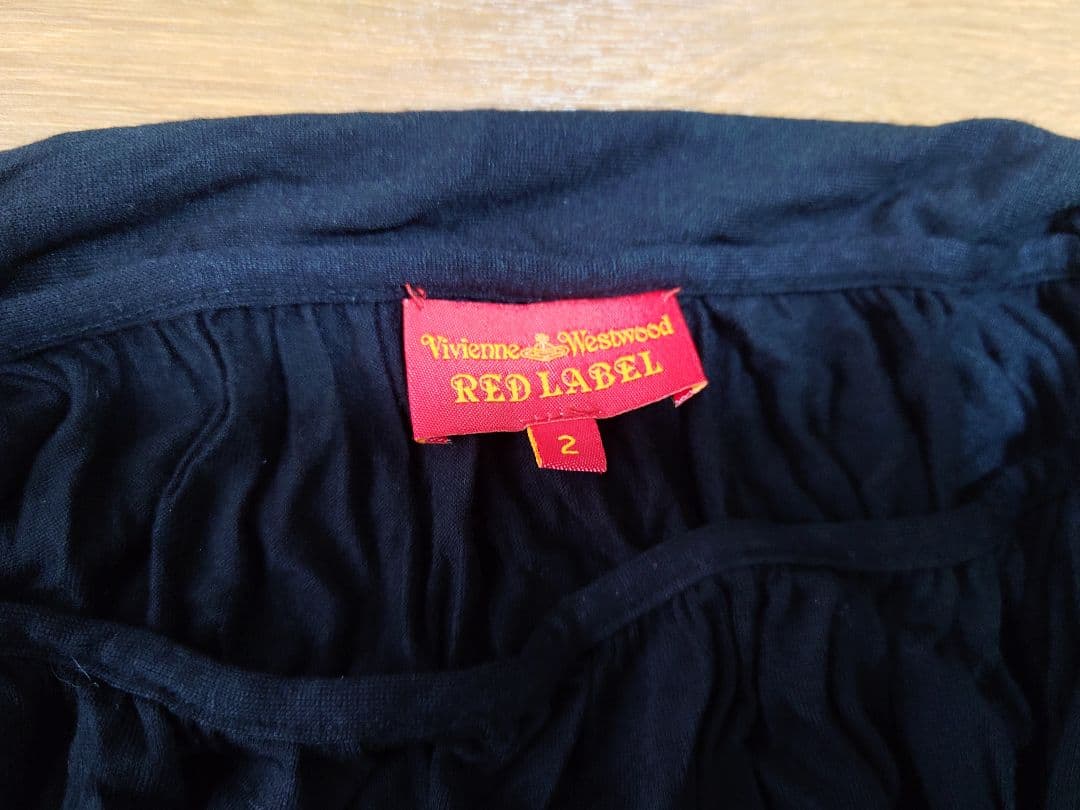 ヴィヴィアンウエストウッド　変形ワンピース　ブラック