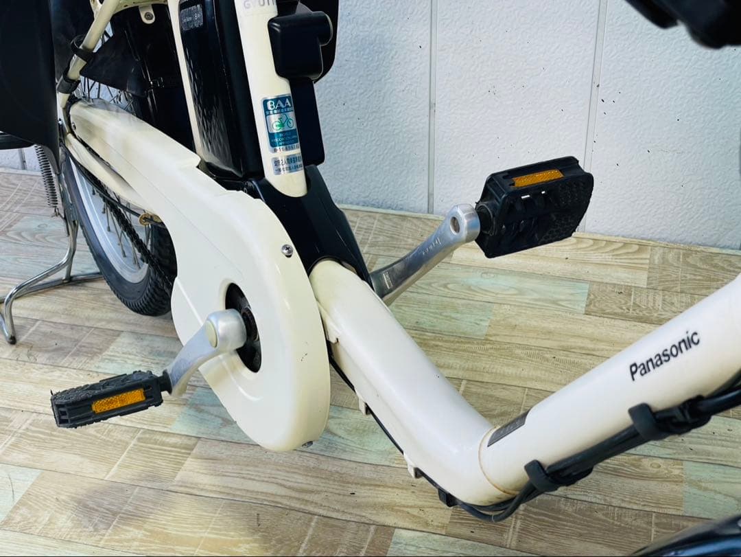 3520パナソニック8アンペア 20インチ子供乗せ電動アシスト自転車