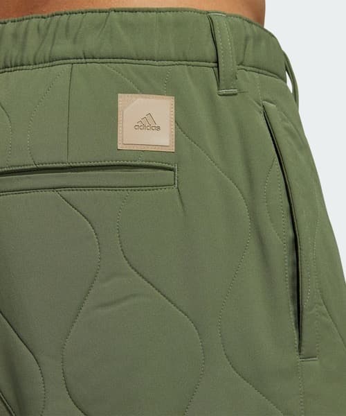 【M】秋冬 アディダス ゴルフ ADICROSS キルティング ジョガーパンツ