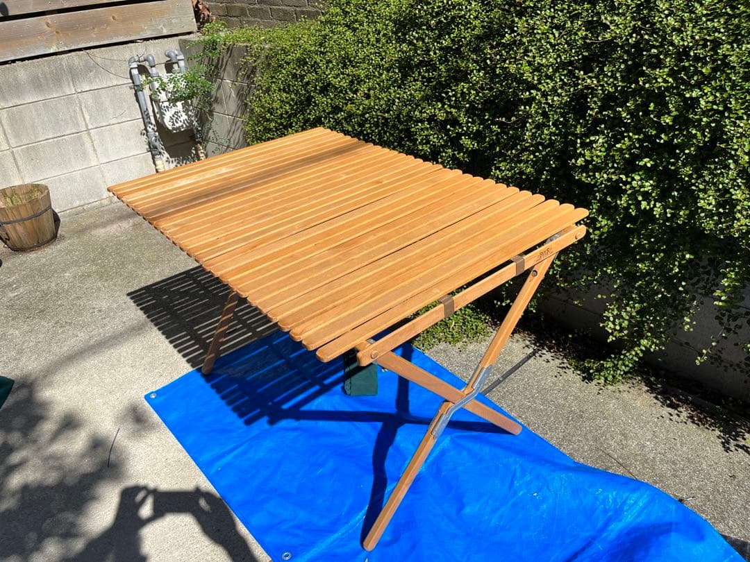 【廃盤】希少BYER OF MAINE バイヤーオブメイン ロールトップテーブル