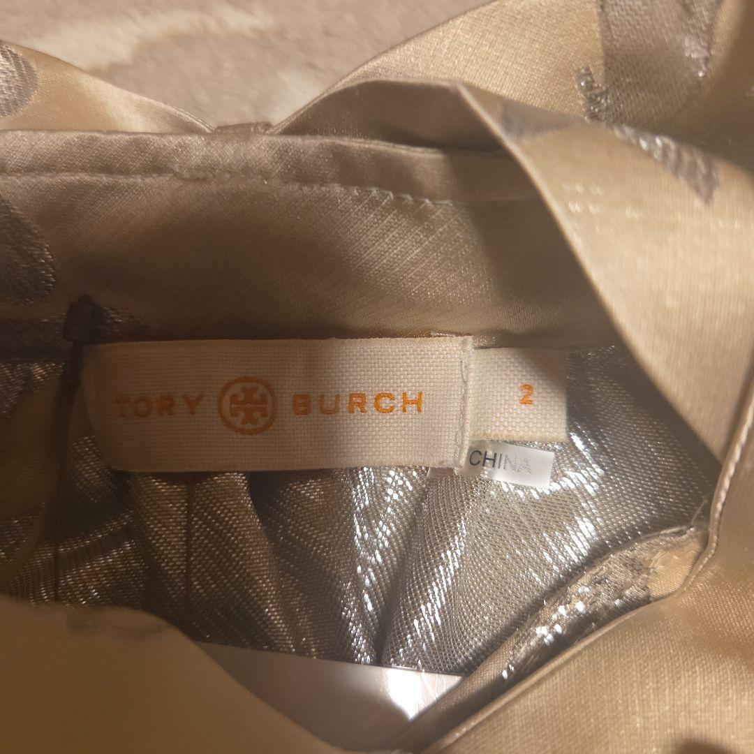 Tory Burch Brigitte Blouse サイズ2ゴージャスリボン