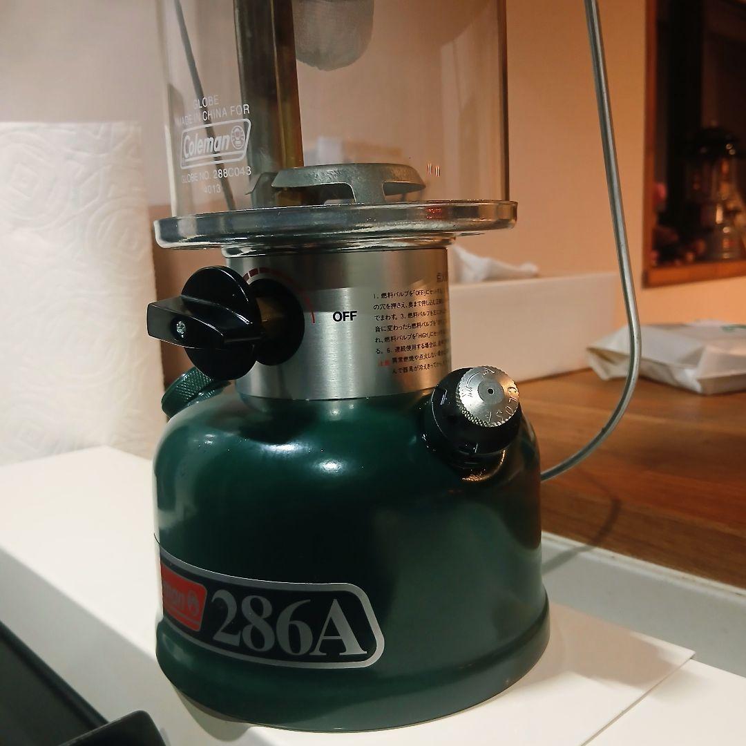 完動品Coleman 286A コールマン ワンマントル ガソリンランタン