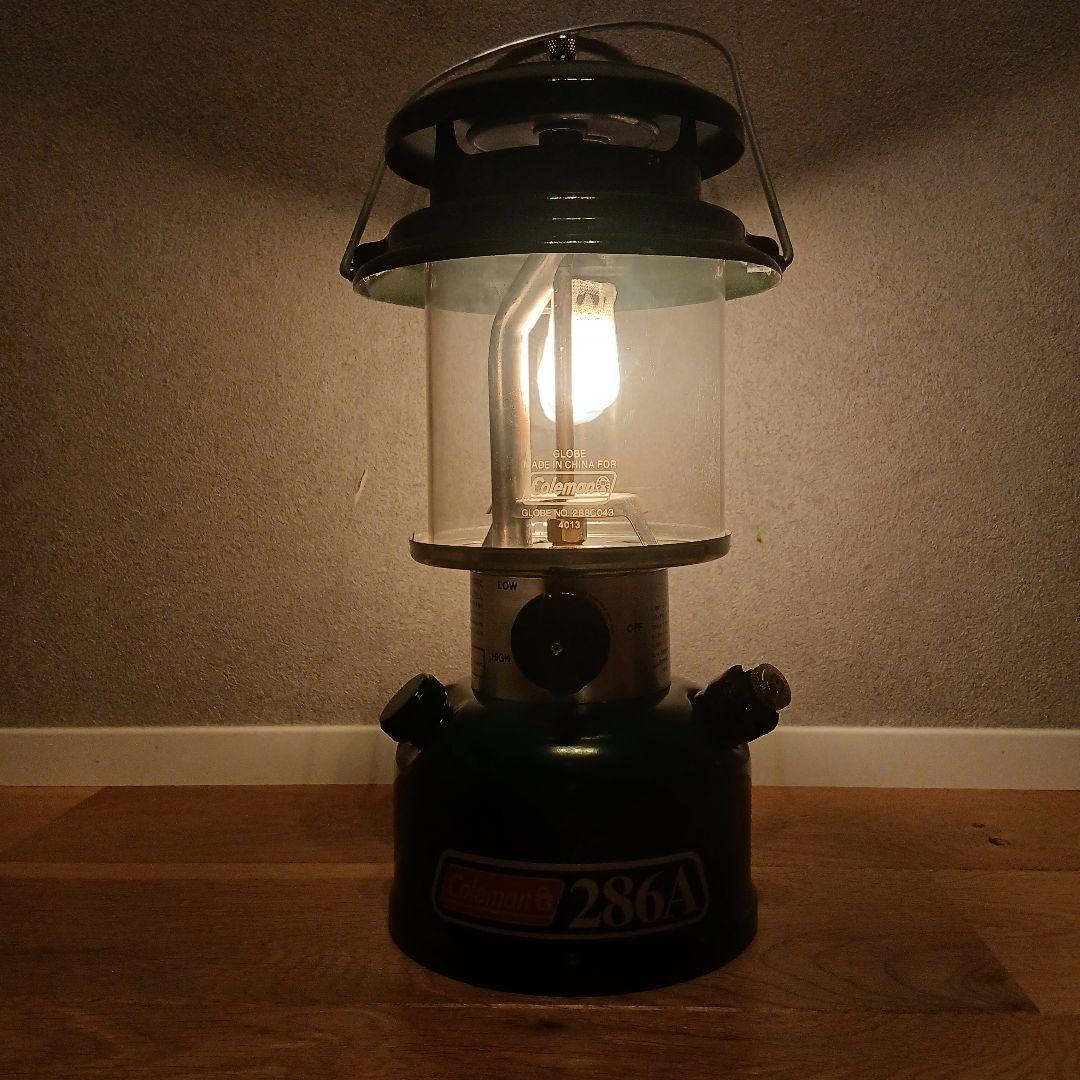 完動品Coleman 286A コールマン ワンマントル ガソリンランタン