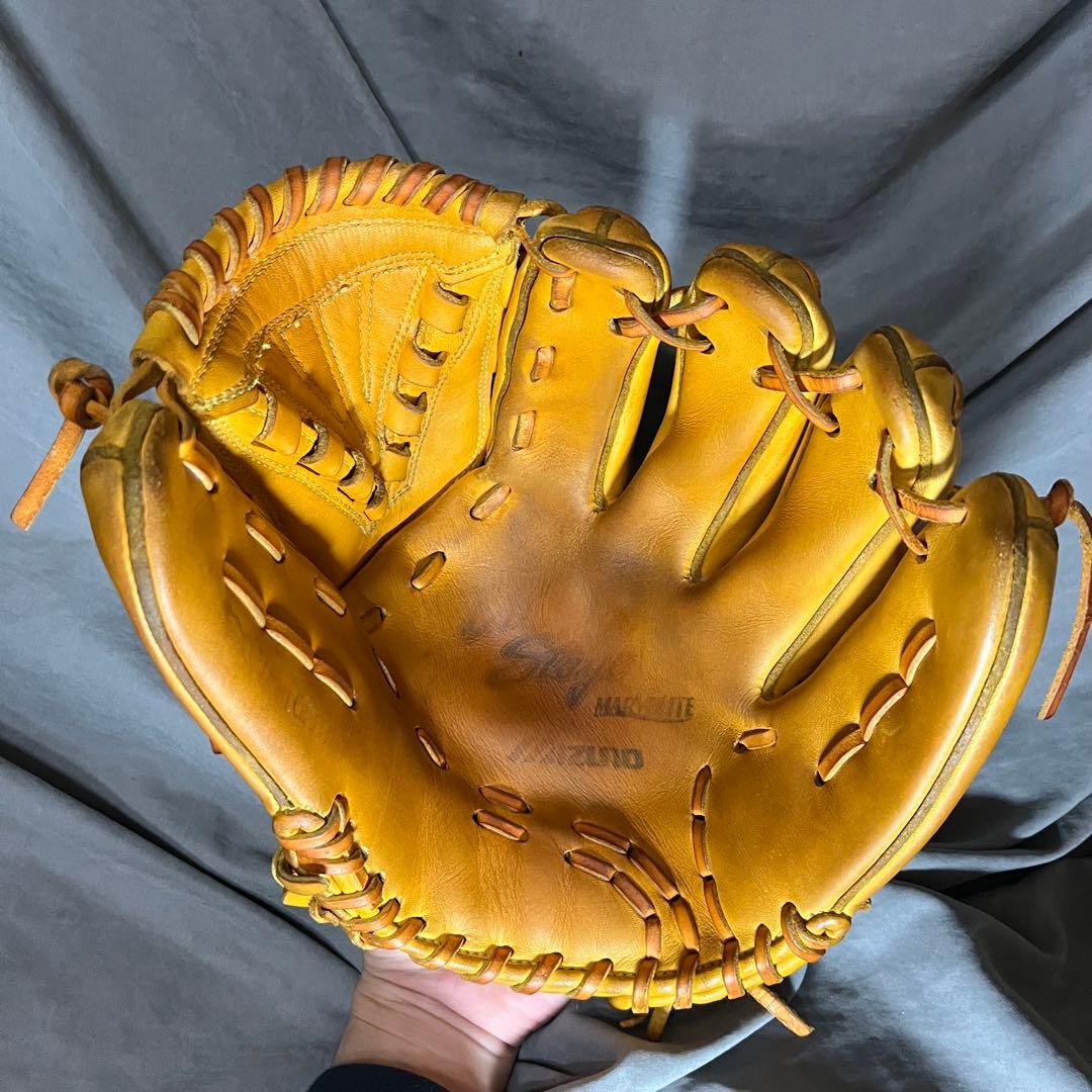 Mizuno ビクトリーステージ　一般軟式投手用グローブ Mマーク