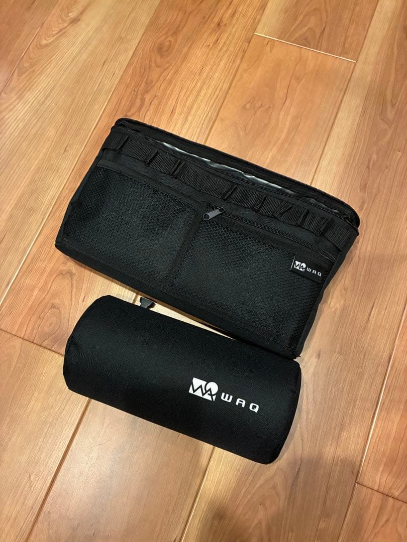 WAQ リクライニングロー チェア ブラック