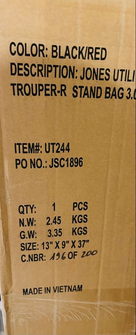 JONES 大人気スタンドゴルフバッグ　新品未使用品