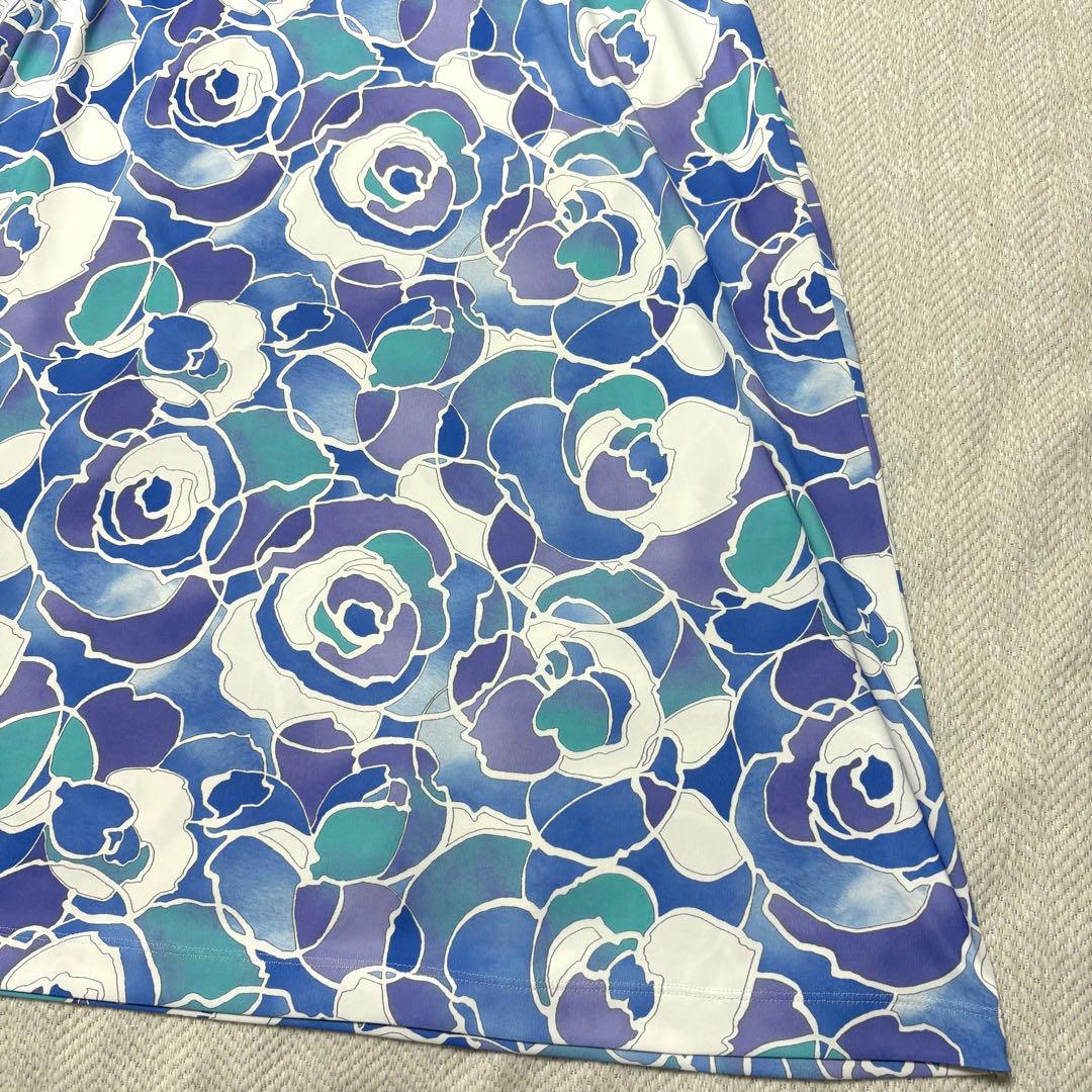 専用　極美品 HANAE MORI 森英恵 近年モデル 花柄 ロングワンピース