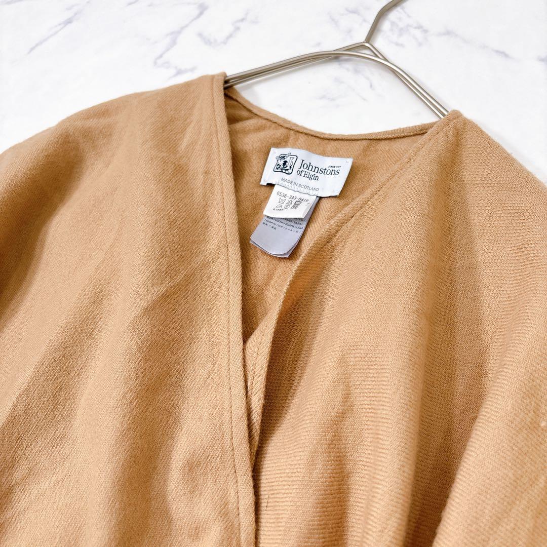 定価6.7万 ドゥロワー Johnstons of Elgin ケープ ストール