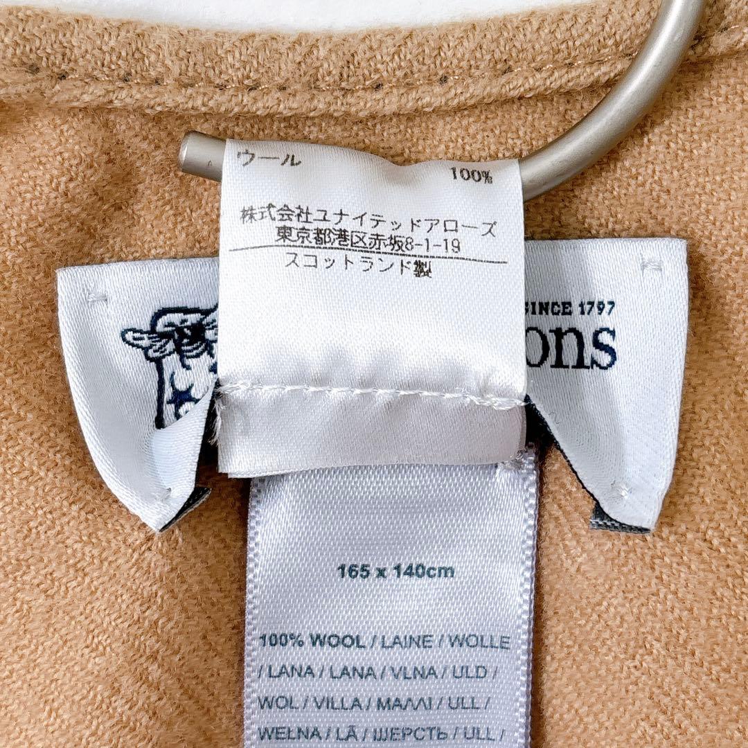 定価6.7万 ドゥロワー Johnstons of Elgin ケープ ストール