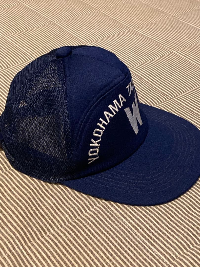 超希少！大洋ホエールズ メッシュキャップ デッドストック　キッズ　レディース