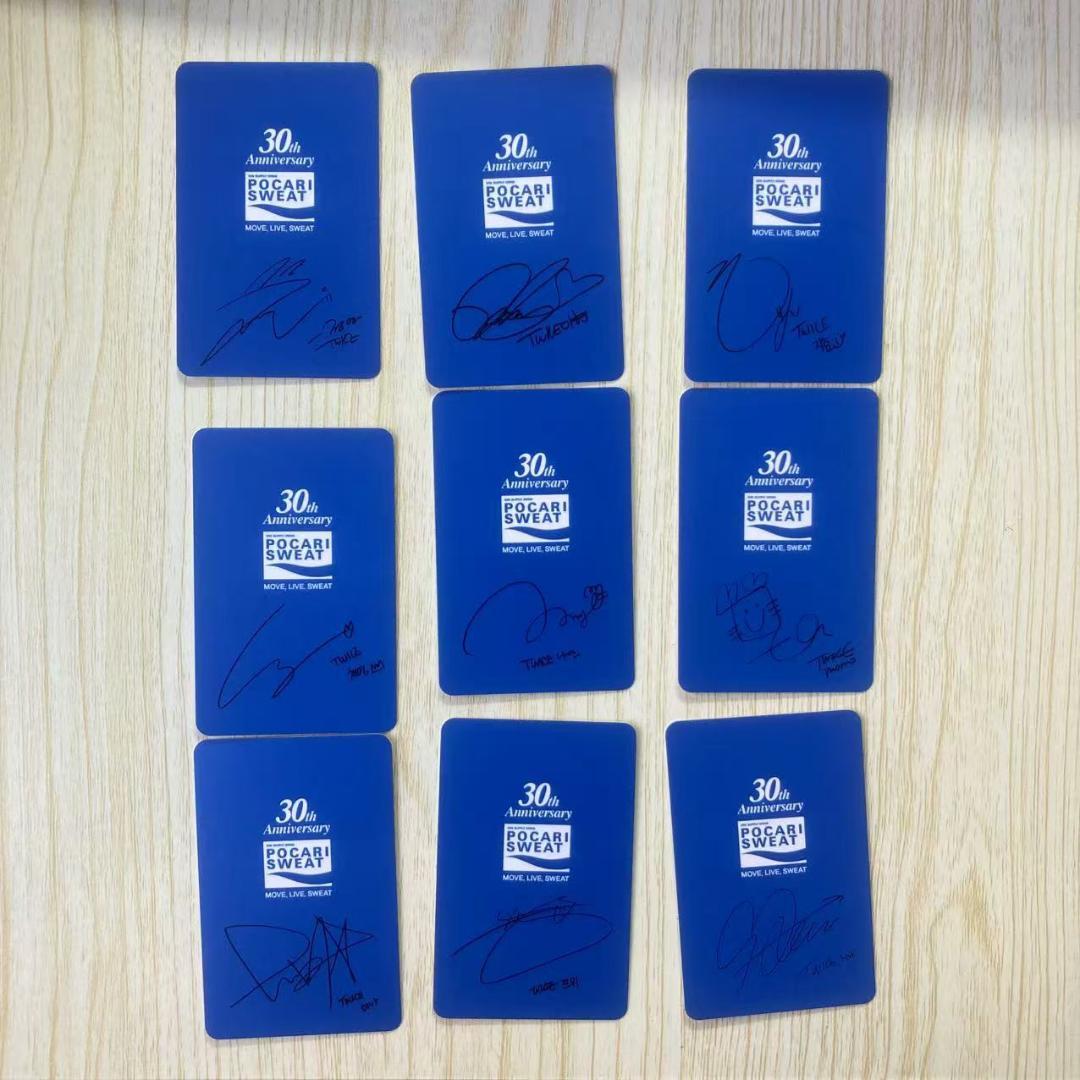 TWICE トゥワイス ポカリ 30th 当選 トレカ 9枚