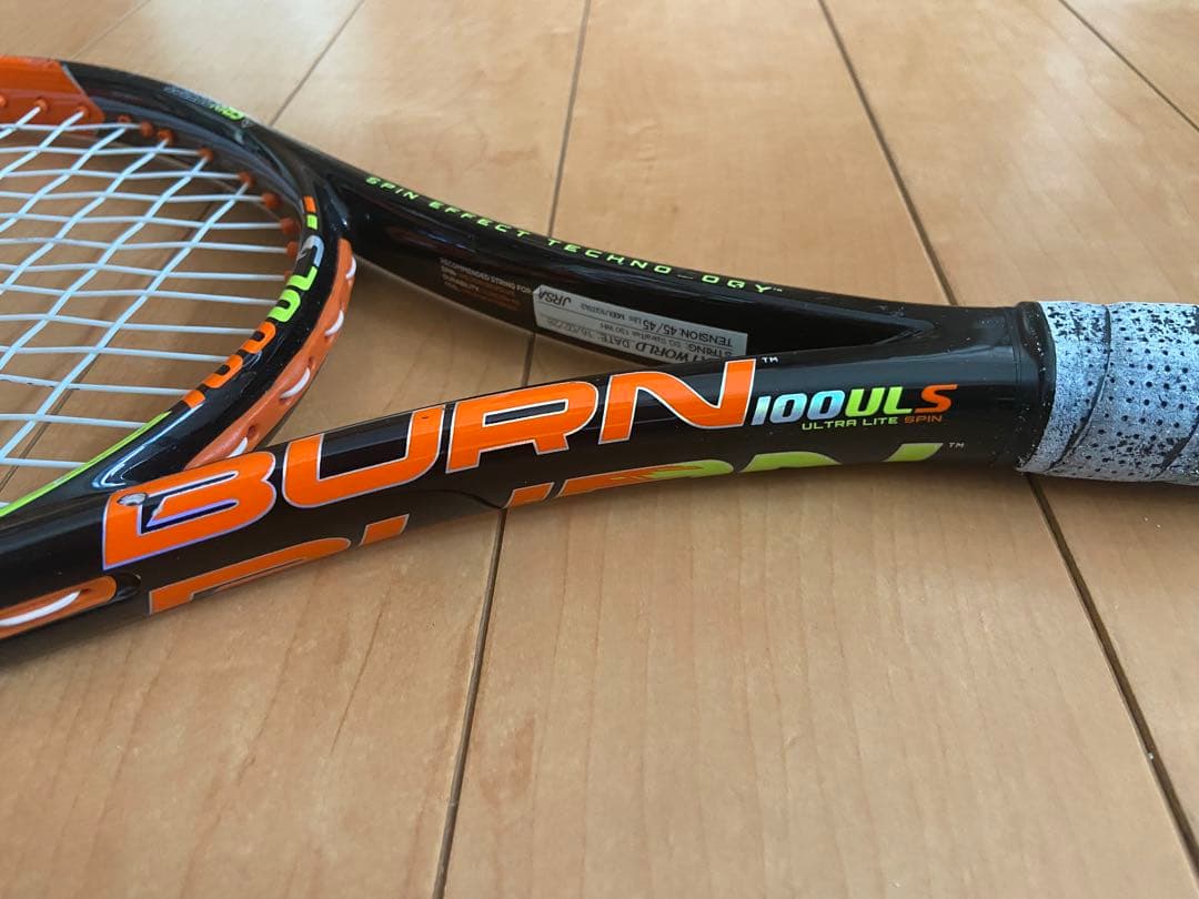 【超軽量2本セット】Wilson BURN 100ULS グリップ1 ウィルソン