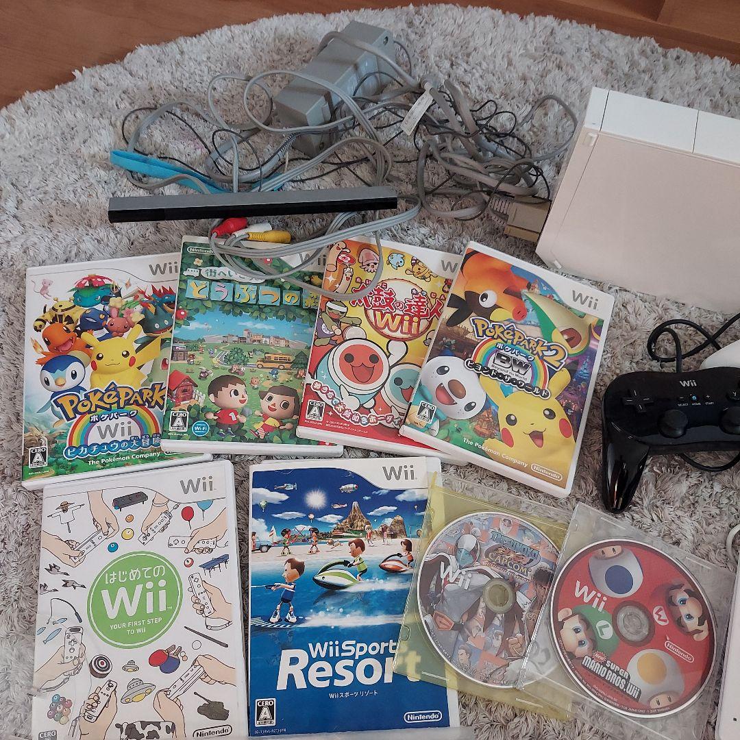 Wii まとめて　スーパーマリオ　太鼓の達人　どうぶつの森　動作確認済み