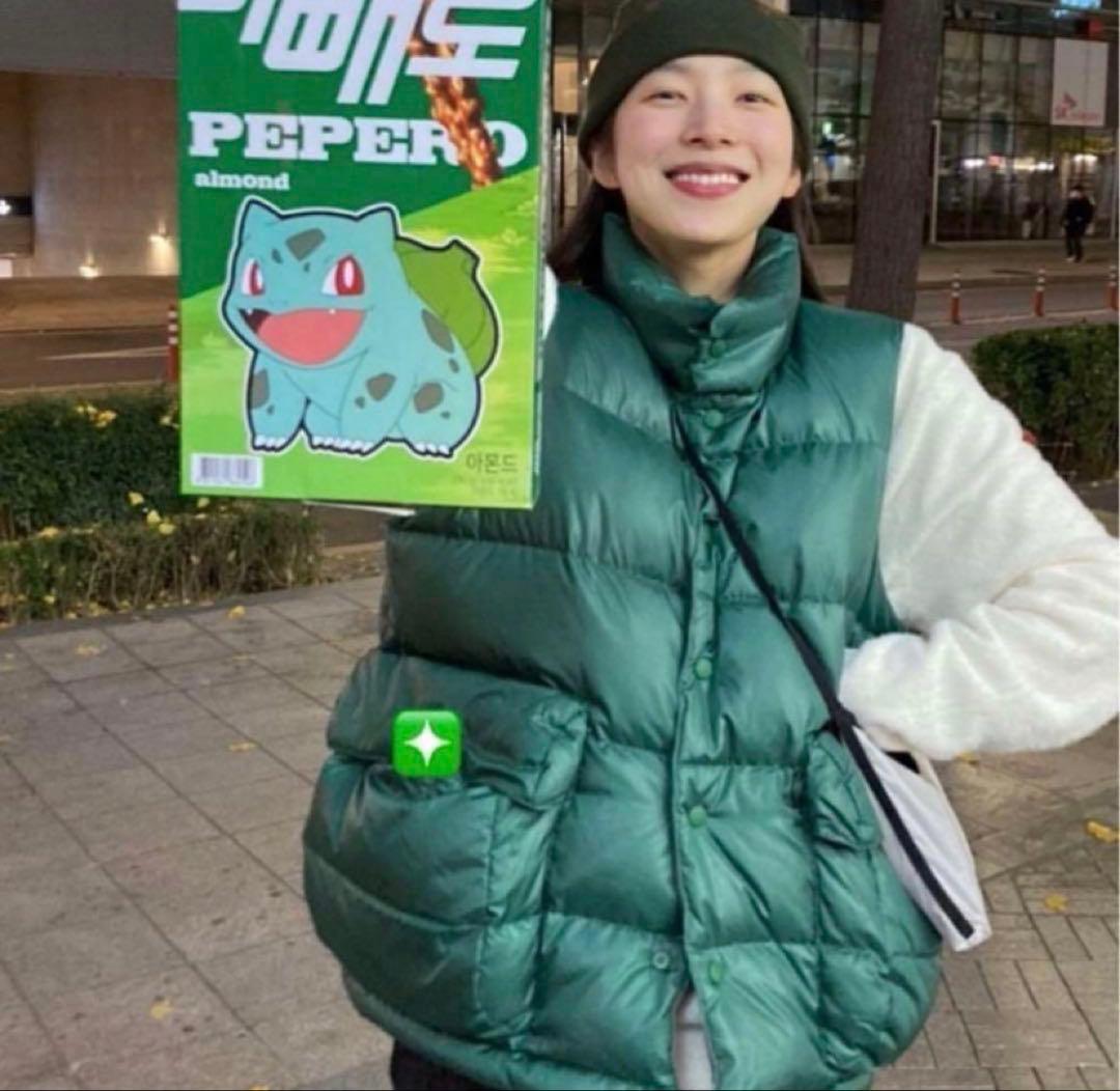 daiwa pier39 ダークグリーン ダウンベストM