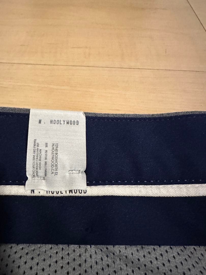 N. Hoolywood スラックス M/Lサイズ (40)グレー